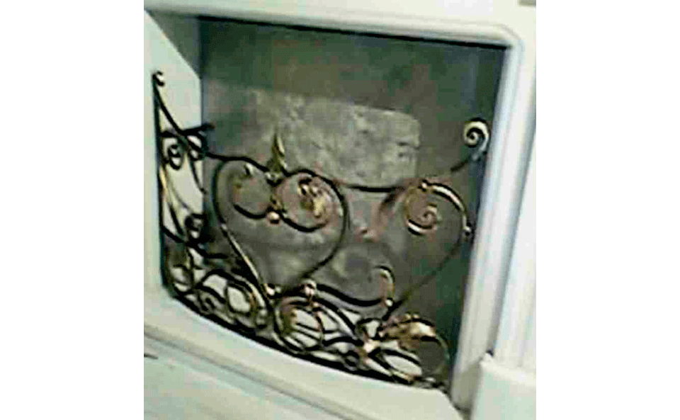 Изготовление кованая каминная решетка в Челябинске