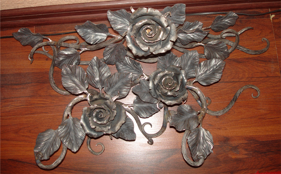 Изготовление кованые цветы в Челябинске